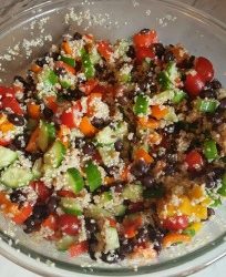 Black Bean Quinoa Salad