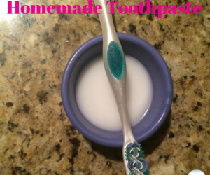 Homemade Chemical Free Toothpaste