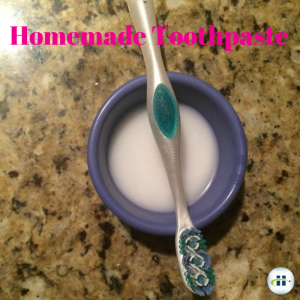 Homemade Chemical Free Toothpaste