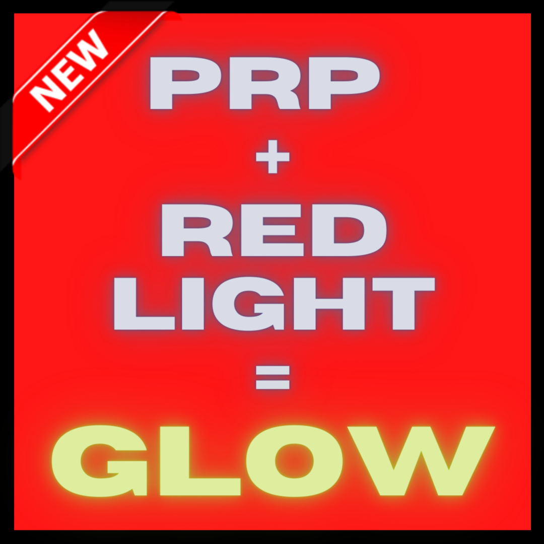 PRP redlight glow